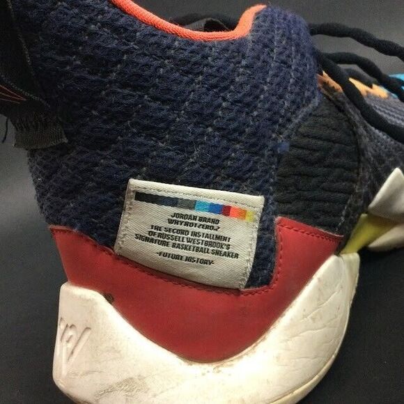 Nike Jordan Why Not ZERO.2-Youth 6.5-Russell Westbrook Future History-AO6218-900 - Picture 7 of 11